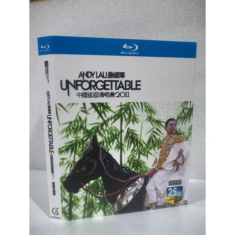 Blu-ray Disc Andy Lau UNFORGETTABLE China Tour 20 Concert Live Performance Video Collection