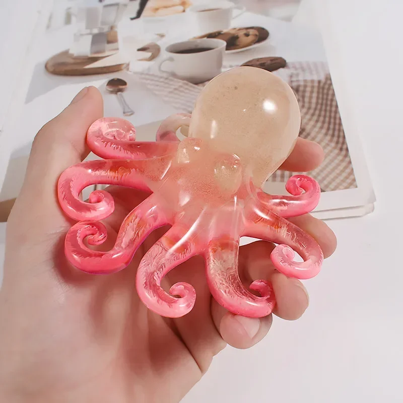 Octopus Turtle Candle Silicone Molds Home Decoration Ornament Fragrance Gypsum Plaster Mould Craft Art Animal Epoxy Resin Mold