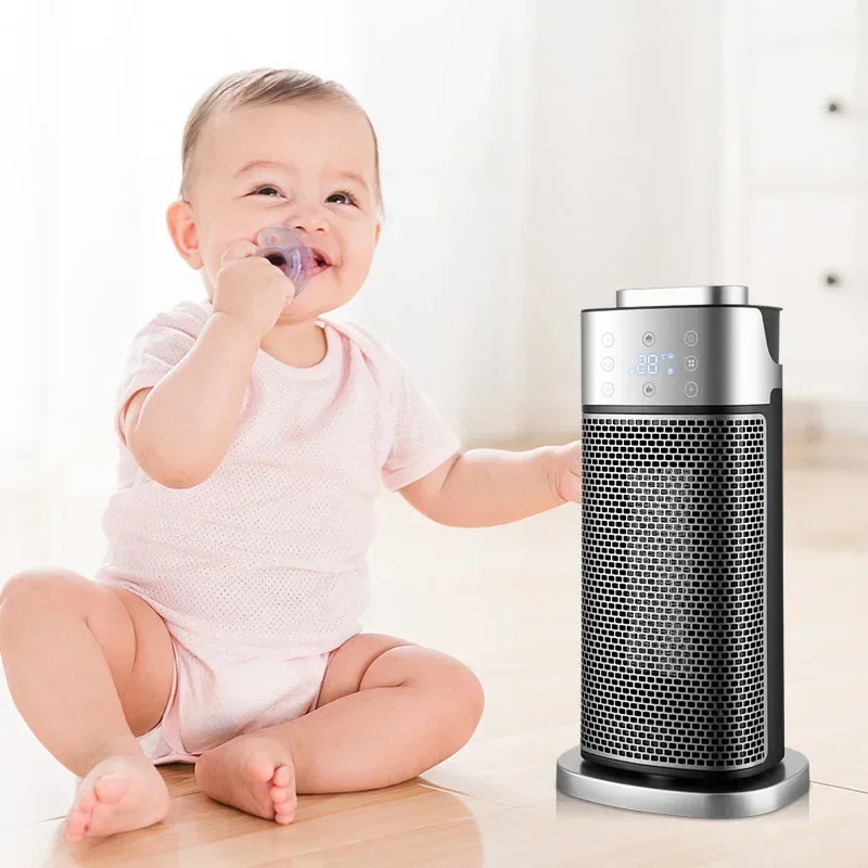 Xiaomi-Chauffage électrique portable Youpin, ventilateur de chauffage vertical à air chaud, humidificateur d'hiver télécommandé, bureau et chambre à coucher, 2000W