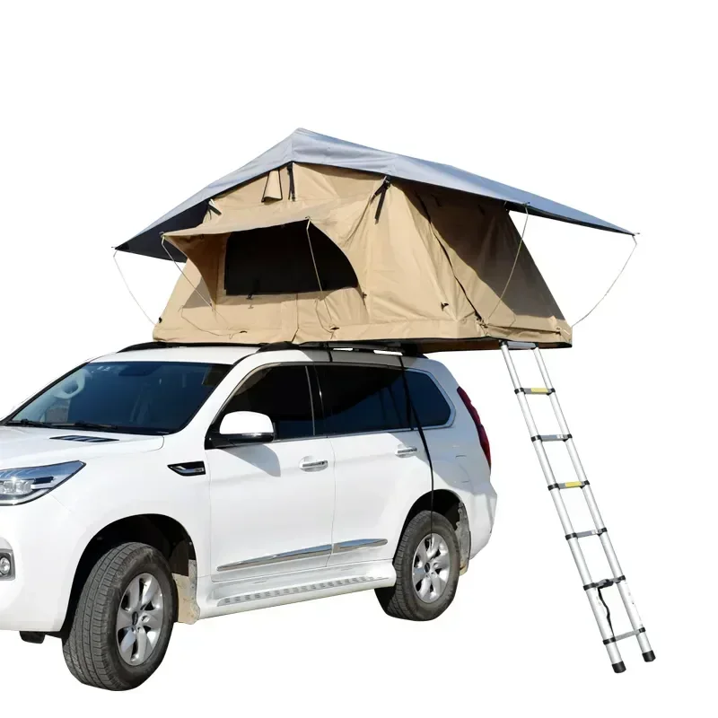 Car Roof Top Tent, Adventure Camper Soft Truck Outdoor Camping Custom Soft Shell Camping Soft Cover Rooftop Tent