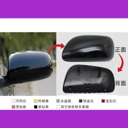 The rearview mirror housing / mirror cover / side-view mirror cover is applicable to Toyota Yaris models from 2008 to 2013.