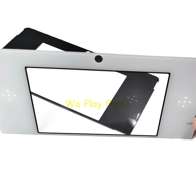 شاشة عرض LCD غطاء لنينتندو 3DS ، والزجاج العلوي ، والمواد البلاستيكية ، استبدال إصلاح مرآة
