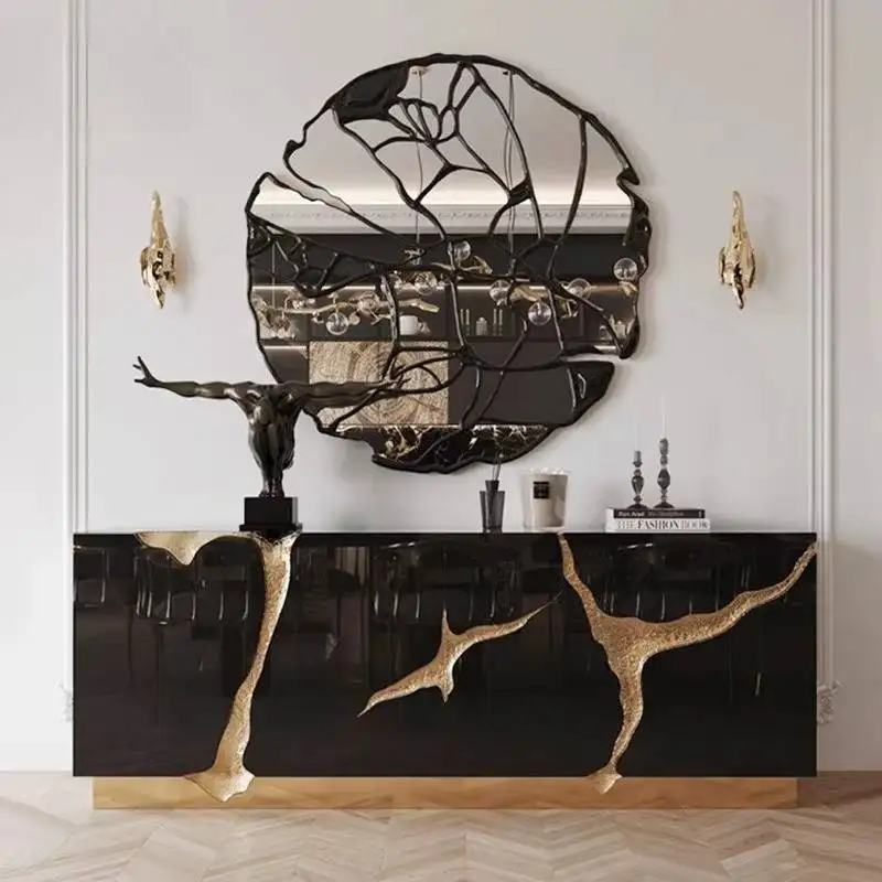 Narrow Luxury Living Room Cabinets Black Rustic Japanese Decoration Living Room Cabinets Modern Meuble Rangements Furniture Home