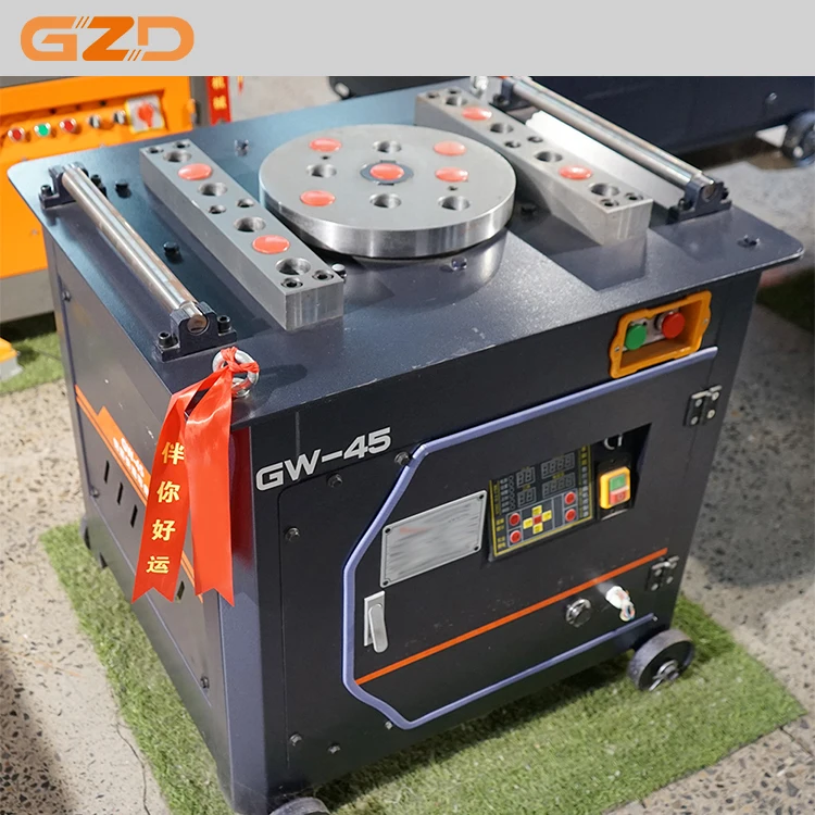 Factory Sale GW45 6-36mm Metal Steel Bar Large Rebar Bending Machine