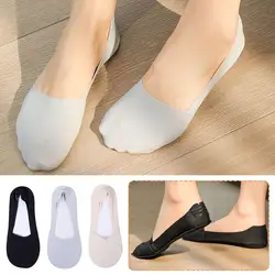 6/3 Pairs Women Socks High Quality Matching Casual Socks Breathable Invisible Thin Low Non-slip Socks Short Bottom Cotton S Z3l5