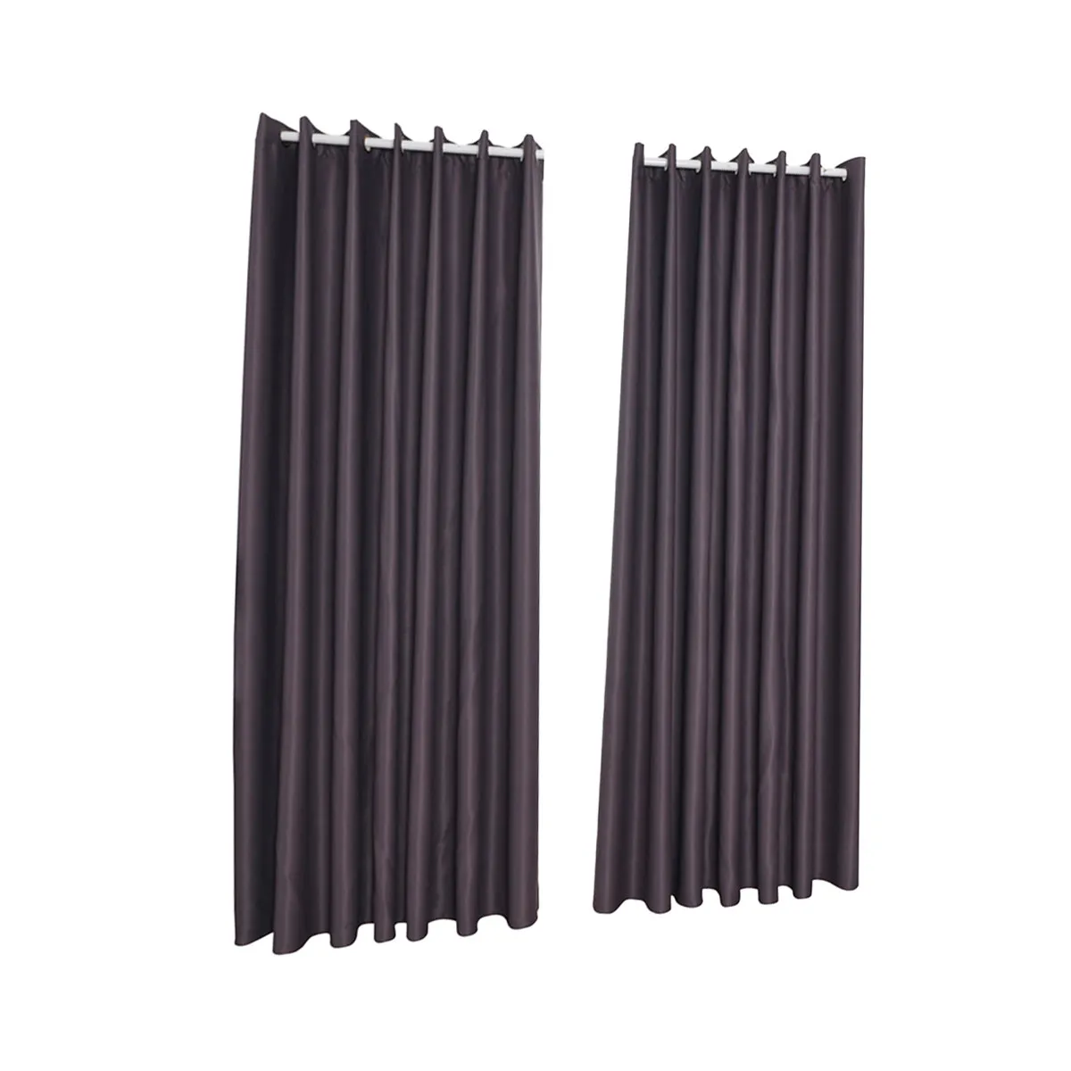 Blackout Curtains 2 Pack Purple 245x140cm Light Blocking Modern Window Drapes for Bedroom Living Room