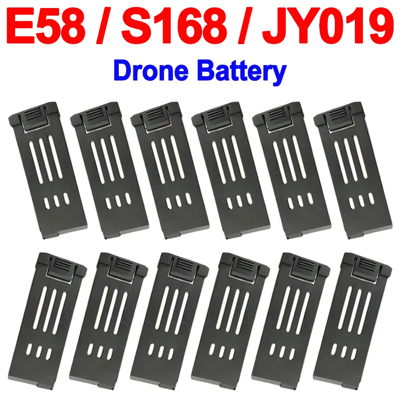 Batteria Drone E58 aggiornata 3.7V 600mAh batteria Lipo per batteria E58/S168/JY019 RC Quadcopter LSE525 E525 PRO Dron