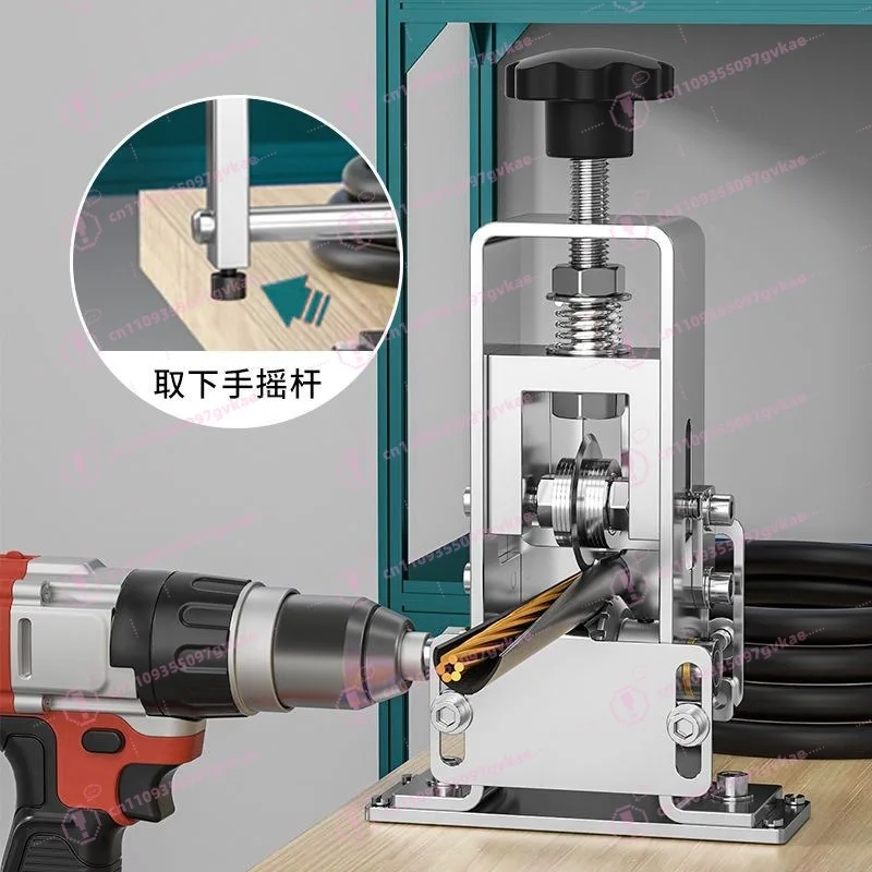Electric Wire Stripping Machine for Scrap Copper Wire Recycling Stripping Tool