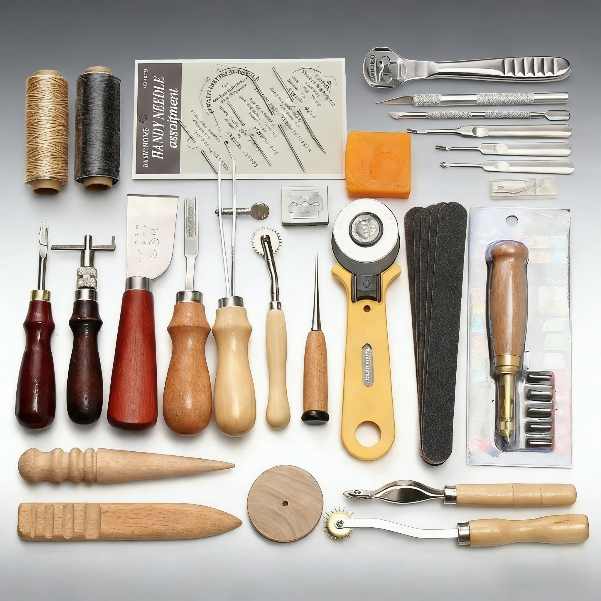 

Набор инструментов для работы с кожей: ручные инструменты для обработки кожи, инструменты для снятия фасок, швейные инструменты, инструменты для рукоделия из кожи для начинающих