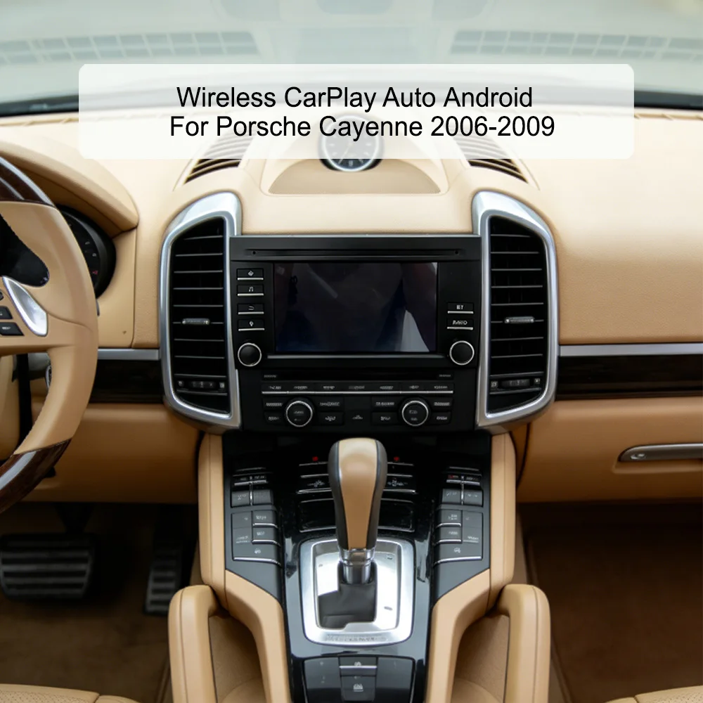 

7" IPS Car Radio Linux For Porsche Cayenne 2006-2009 Wireless CarPlay Auto Android 4G LTE WiFi Bluetooth Car Multimedia Player