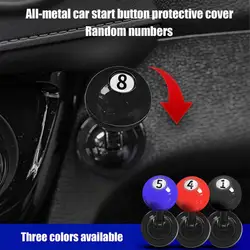Car Push-to-Start Rocker Lever Engine Start Stop Button Automotive Replacement Pushbutton Switches Convenient Efficient Car