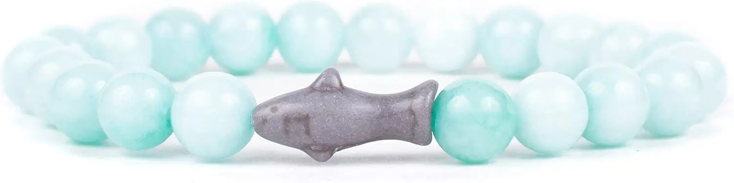 Shark Tracking Bracelet Elastic Supports Saving The Blue One Size Fits Most for Men and Women