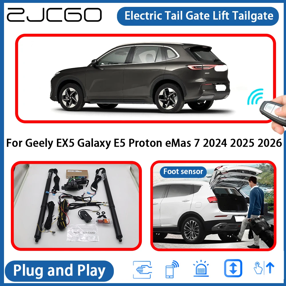 

for Geely EX5 Galaxy E5 Proton eMas 7 2024 2025 2026 Automatic Powered Tailgate Power Liftgate Electric Tail Gate Lift