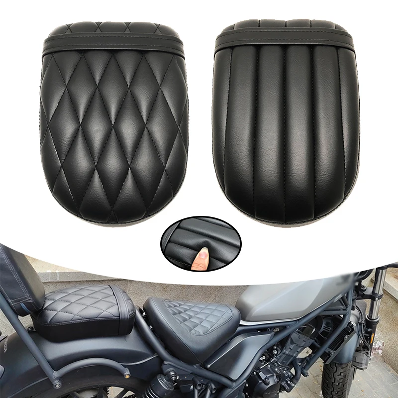

Подушка на сиденье CMX500, CMX300 для Honda CMX 300, 500, 2017, 2018, 2019, 2020, кожаная задняя крышка для мотоцикла, пассажира