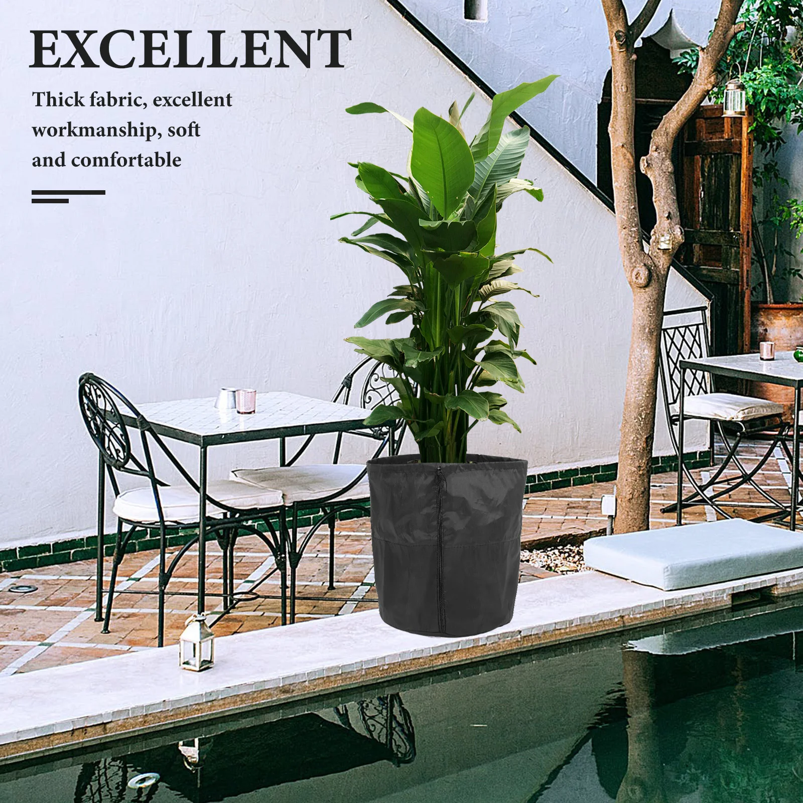 غطاء عازل للنباتات في الحديقة، بطانية حماية من الصقيع من القماش السميك القابل للتنفس لأشجار الفاكهة الخارجية، تجميد الشتاء #2