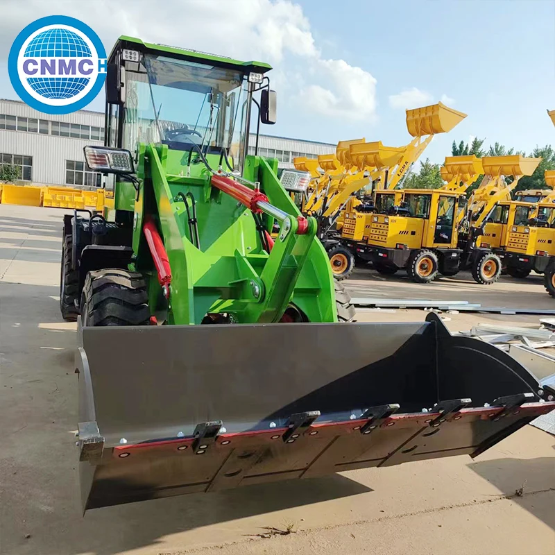 

CNMC 9 Tons Wheel Loader Backhoe Loader Excavator Easy to Operate Customizable CE EPA Certification Farm Construction Machine