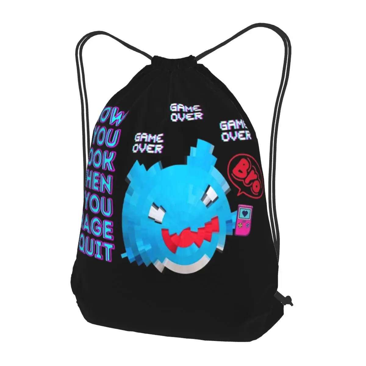 

Comic Cat Bugcat Capoo Bug Cat Backpacks Multi-function Drawstring Bundle Pocket Sports Bag Book Bags for Man Woman School