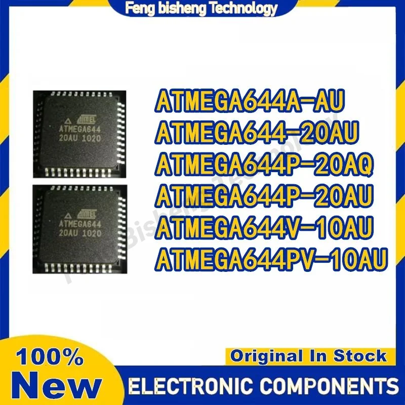 

ATMEGA644A-AU ATMEGA644-20AU ATMEGA644P-20AQ ATMEGA644P-20AU ATMEGA644V-10AU ATMEGA644PV-10AU TQFP-44 IC Chip in Stock