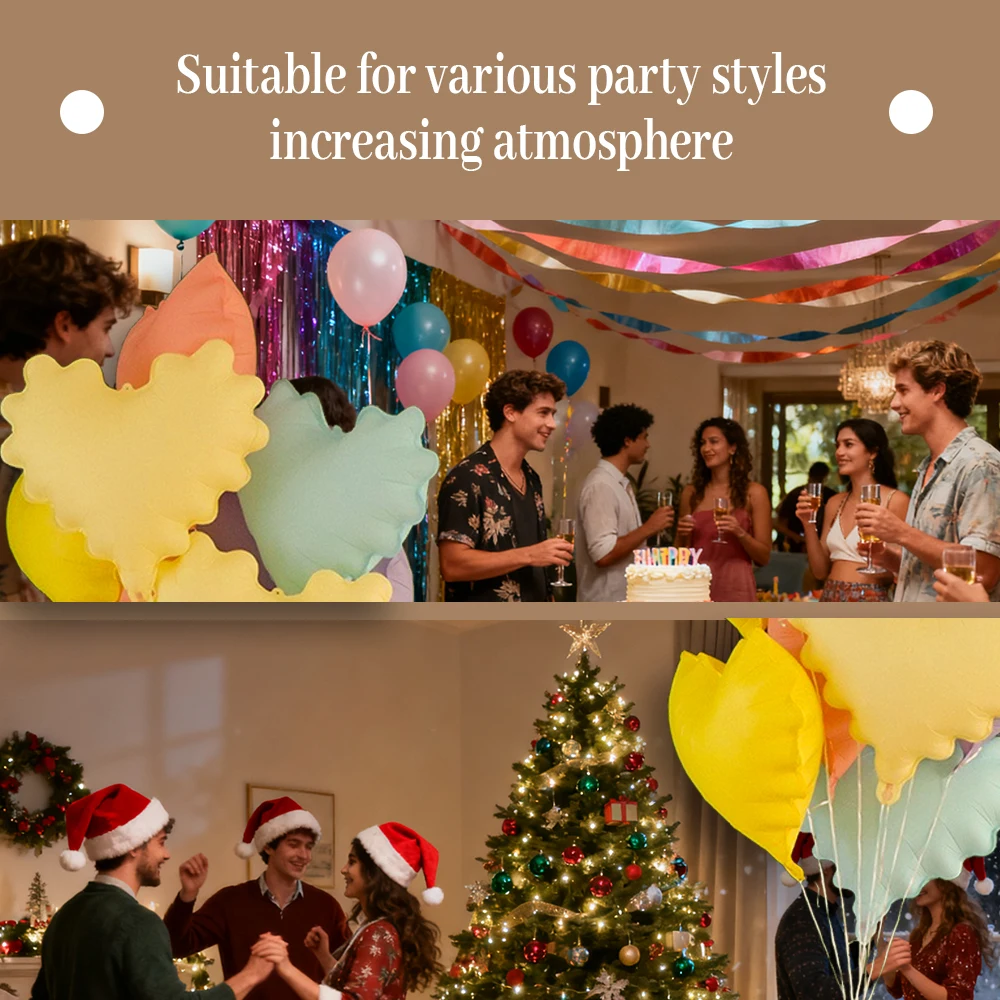 بالون من رقائق الألومنيوم على شكل قلب مموج لعيد الحب وحفلات الزفاف وأعياد الميلاد وخلفية ديكور بالونات الهيليوم على شكل قلب الحب