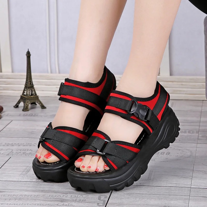 2024 New Designer Shoes Ladies Sandals High Quality Women's Shoes Summer Platform Sandalias De Mujer image 4