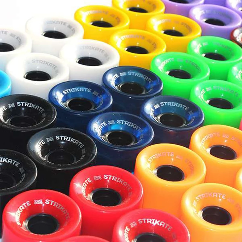 STRIKRapidly-Roues de Skateboard en PU, 60x45mm, 4 Pièces