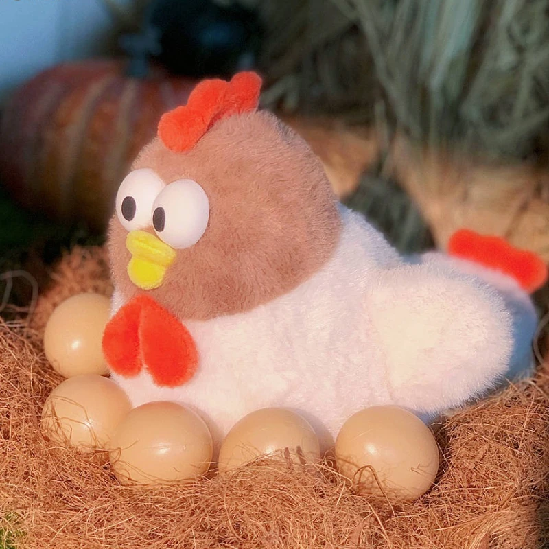 2025 جديد لطيف الكرتون داخلي رقيق النعال للنساء الشتاء أحذية دافئة مضحك الدجاج المضادة للانزلاق الفتيات المنزل الطابق شبشب من القطن