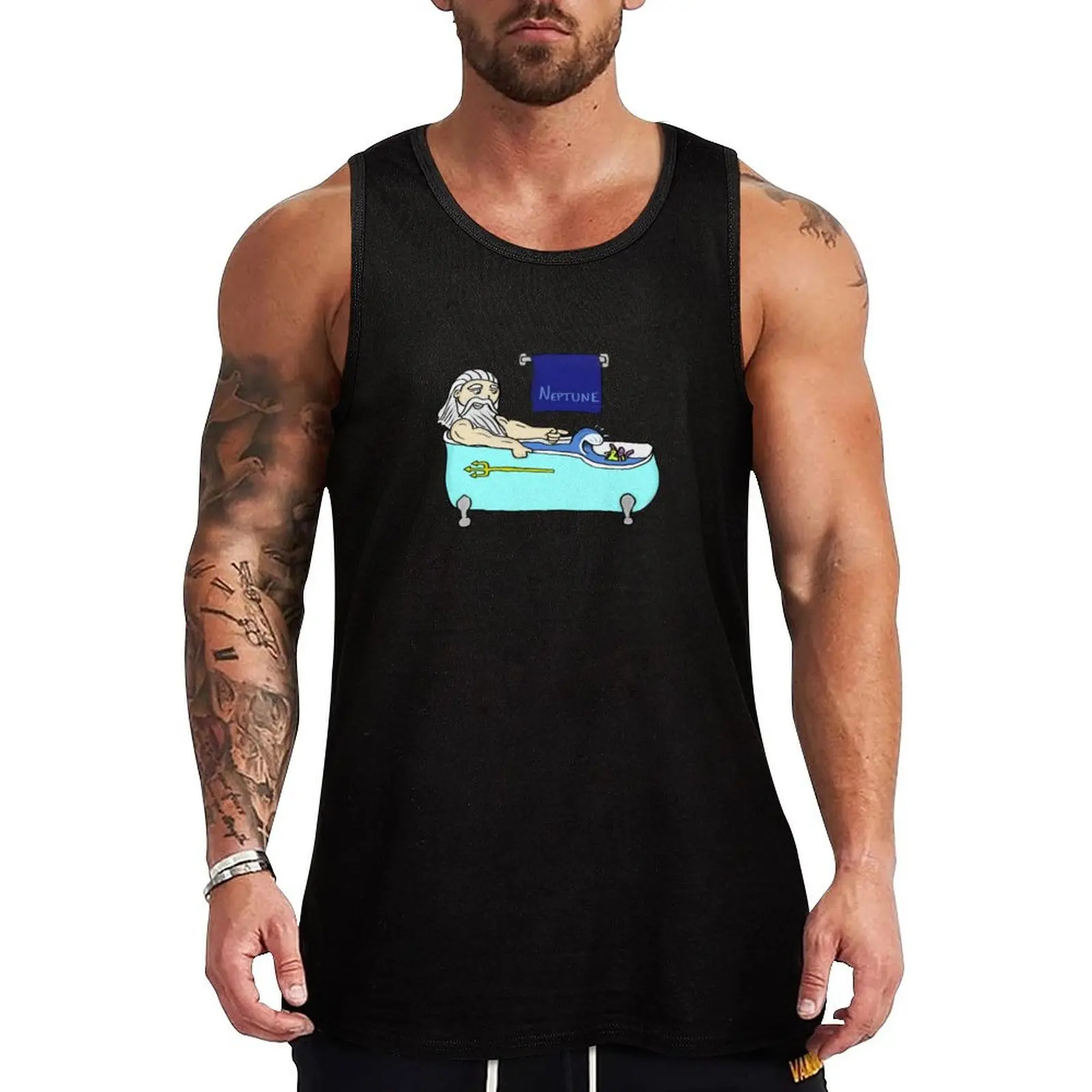 Neptune Tank Top T-shirt man gym accessories men clothes for men