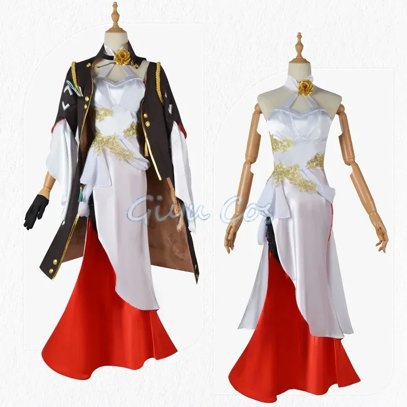 هونكاي ستار السكك الحديدية موراتا هيميكو تأثيري حلي الكبار كرنفال موحدة أنيمي هالوين ملابس تنكرية للحفلات لعبة النساء #   1