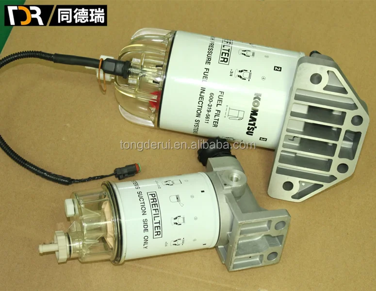 TLF PC200-8 فلتر الوقود المسبق 6754-71-7401 6754-71-7402 الأجزاء الأصلية والمعدات الأصلية