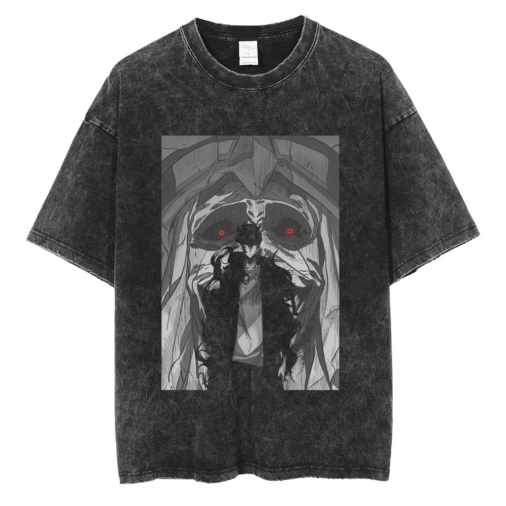 

Men Streetwear Vintage Harajuku Anime Print T-shirt Cotton Casl Oversized Tee Summer Short Sleeved Vasl T-shirt