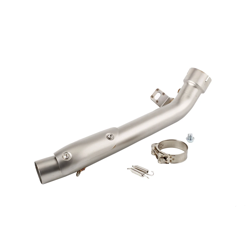 

For Suzuki GSXR 1000 2007 2008 GSXR1000 K7 K8 GSX-R Motorcycle Exhaust Muffler Middle Link Pipe With Heat Shield