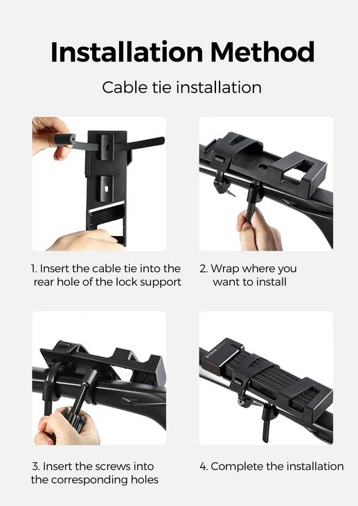قفل الدراجة ENGWE قفل الدراجة القابل للطي لمحرك الدراجة PRO/M20/L20/EP 2 PRO /ENGINE X /E26 #5