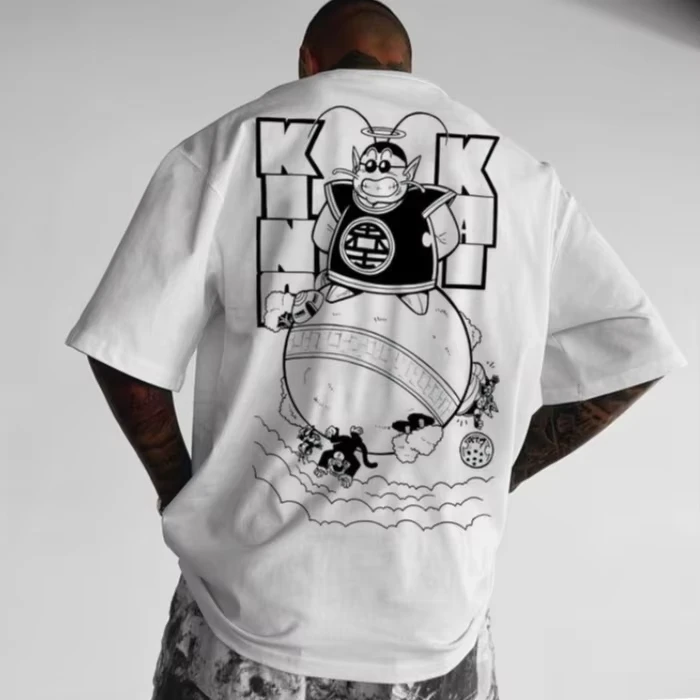 

Dragon Ball Trendy Hot Items Vintage Anime Graphics T Shirts Oversized Summer Loose Casual Women Tee Top Y2k Clothes Unisex