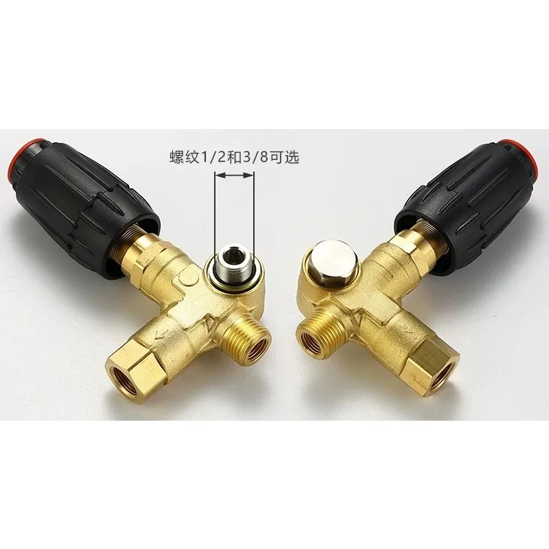 Pressure Washer Adjustable Pressure Regulator High Pressure Water Pump Unloader Bypass Regulating Valve