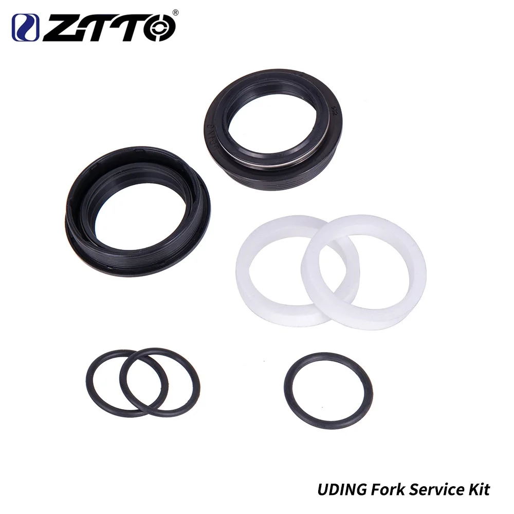 ZTTO x UDING MTB Bicycle Fork Replace Basic Service Kit Oil Dust Wiper Seal For XCR 32mm Mountain Bike Suspension foam o-ring