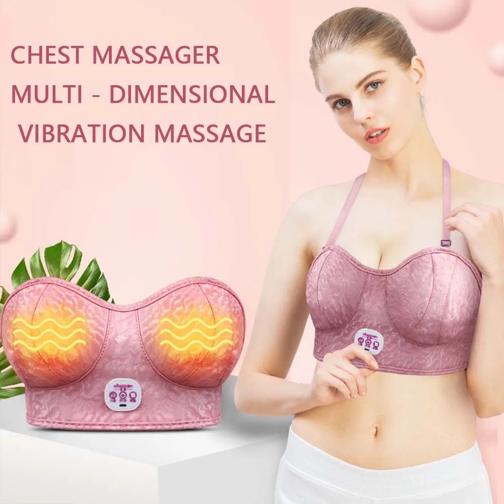 

Wireless Breast Enhancement Instrument with Hot Compress Function for Breast Lift Enlarge Electric Breast Massage Bra