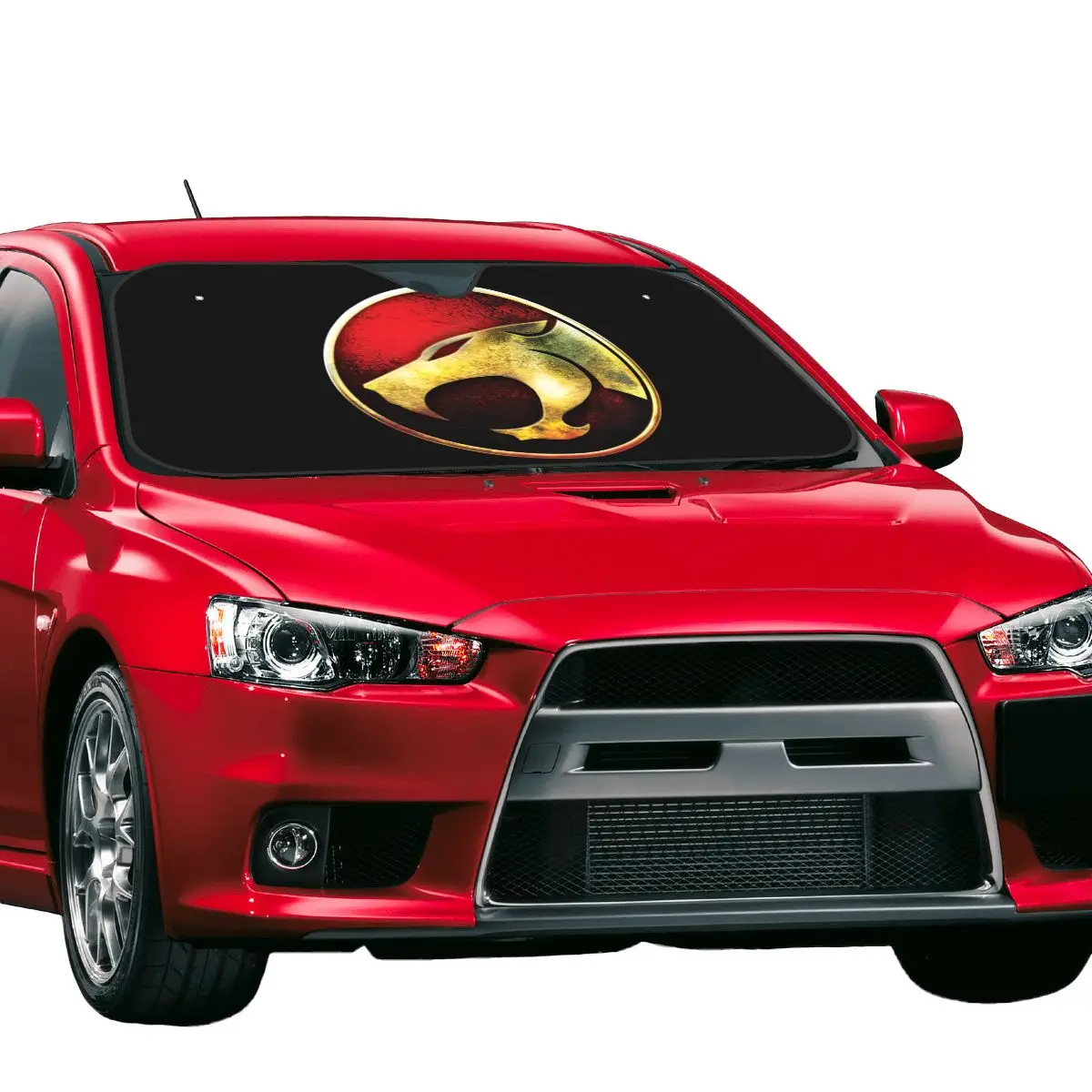 Custom Thundercats Car Windshield Sunshade Folding HiMan Cheetara Sun Blocker Car Window Shades