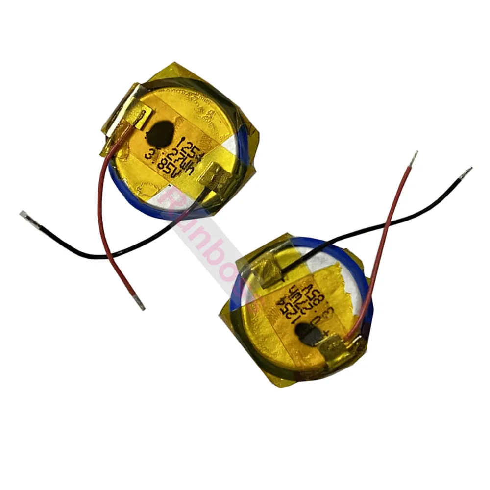2 قطعة/الوحدة 3.85 فولت 70 مللي أمبير Lir1254 CP1254 سماعة رأس بخاصية البلوتوث بطارية ل JBL Tune 230NC 230 NC230 TWS سماعات أذن T230NC