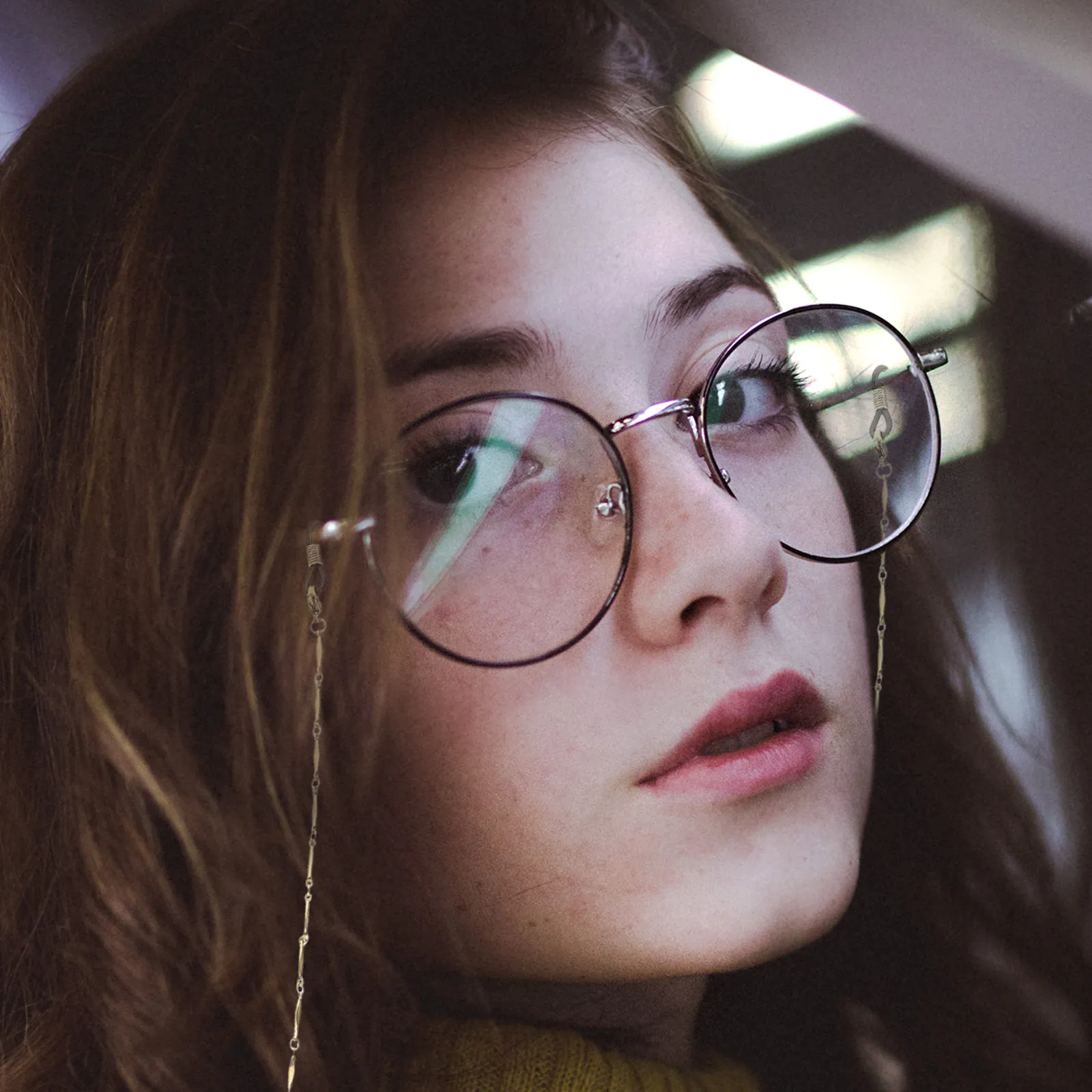 Bronze Vintage Glasses Chain Delicate Fashionable Eyeglass Cord for Sunglasses Reading Glasses Sporty Secure Fit Outdoor Use