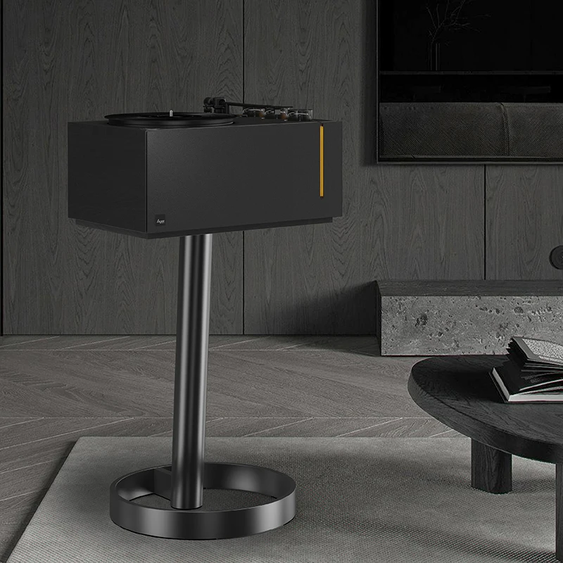 Pemutar rekaman vinil HYM-Rays, dudukan logam