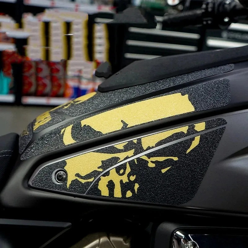 FOR QJMOTOR SRV 600 Motorcycle body fairing sticker Tank Pads Gas Knee Grip Traction Sticker Protector