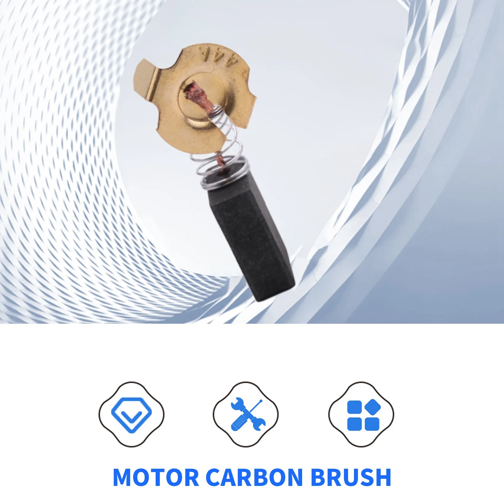 Escovas de carbono RTCX-10Pcs para serra de esquadria Evolution Rage 3 255mm