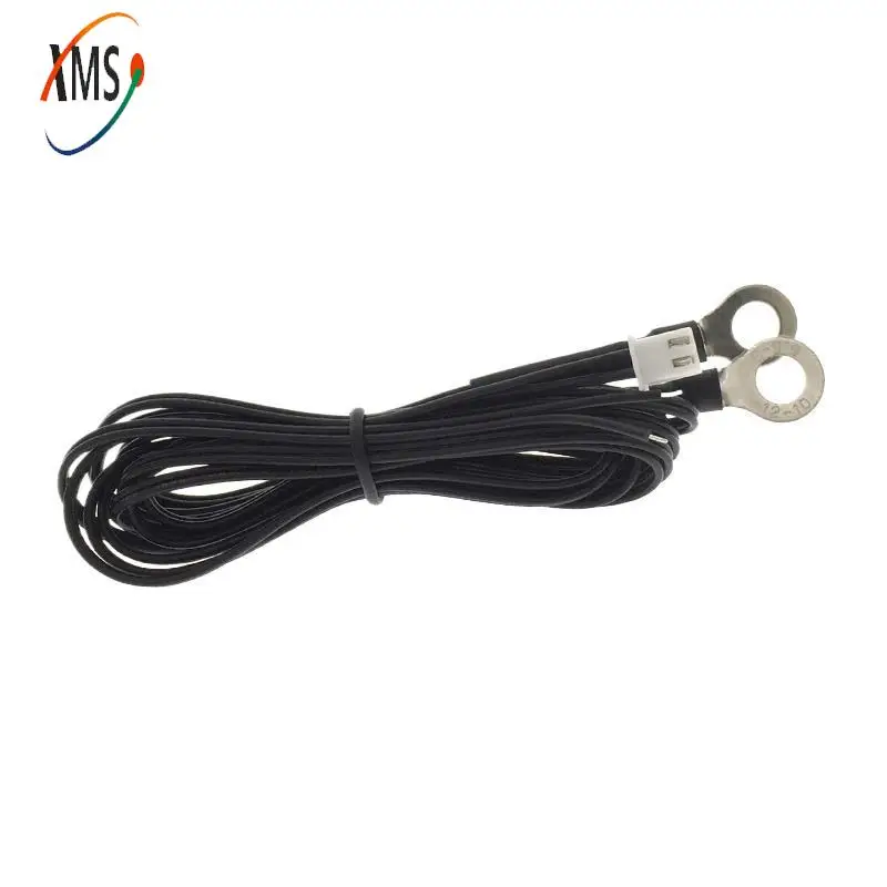 10K B3435 Surface Fixed  Probe Aperture 6MM Cover Heat Shrinkable Tube 15MM NTC Thermistor Temperature Sensor Length 1M XH2.54