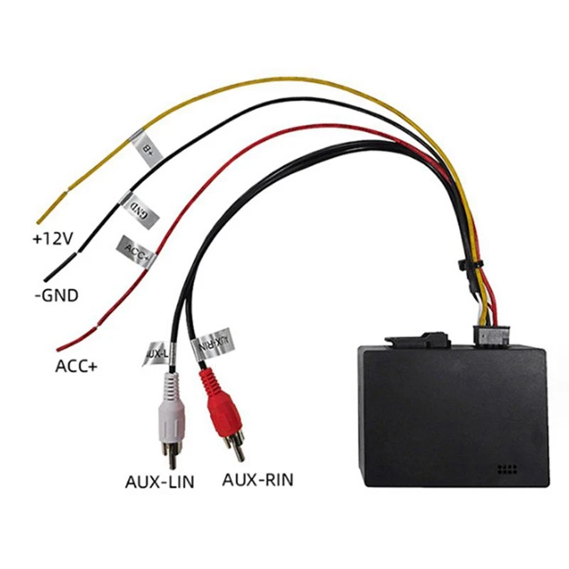 Super Sale Car Bluetooth Music AUX Audio Input Old 2GMMI Optical Fiber Decoder Box for Audi A6 A8 Q7 Fiber Decoder MOST Adapter