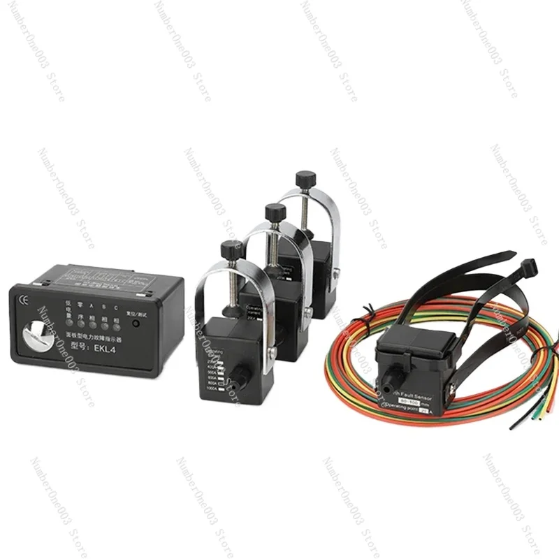 Panel Type Fault Indicator EKL4 Ground Short Circuit Fault Indicator Cable Type Fault Addresser Ring Network Cabinet