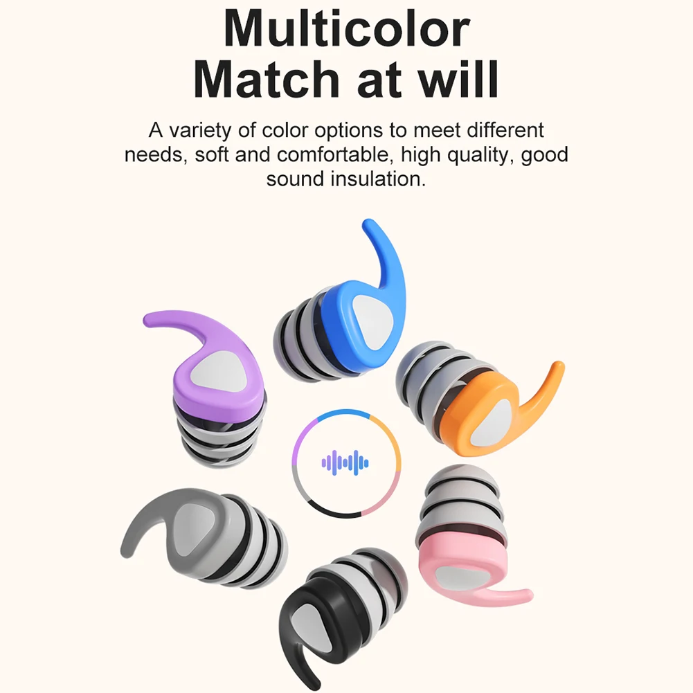 أطفال النوم سدادات مقاوم للماء سيليكون مكافحة الضوضاء الأذن المقابس قابلة لإعادة الاستخدام الأطفال واقي أذن لحمام السباحة الاستحمام تصفح