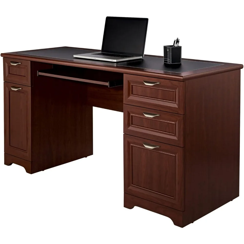 الفضاء الحقيقي ® مكتب كمبيوتر Magellan مقاس 59 بوصة W، كرز كلاسيكي #2