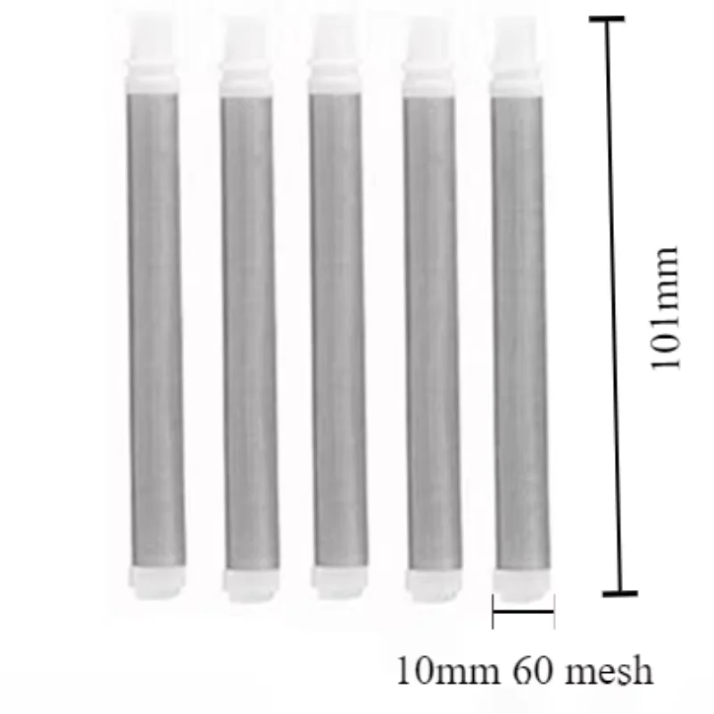 Suntool 5Packs/10Packs Airless Spray Gun Filter Wgner Spraytech 60/100/200 mesh Airless Spray Gun Accessories Filter