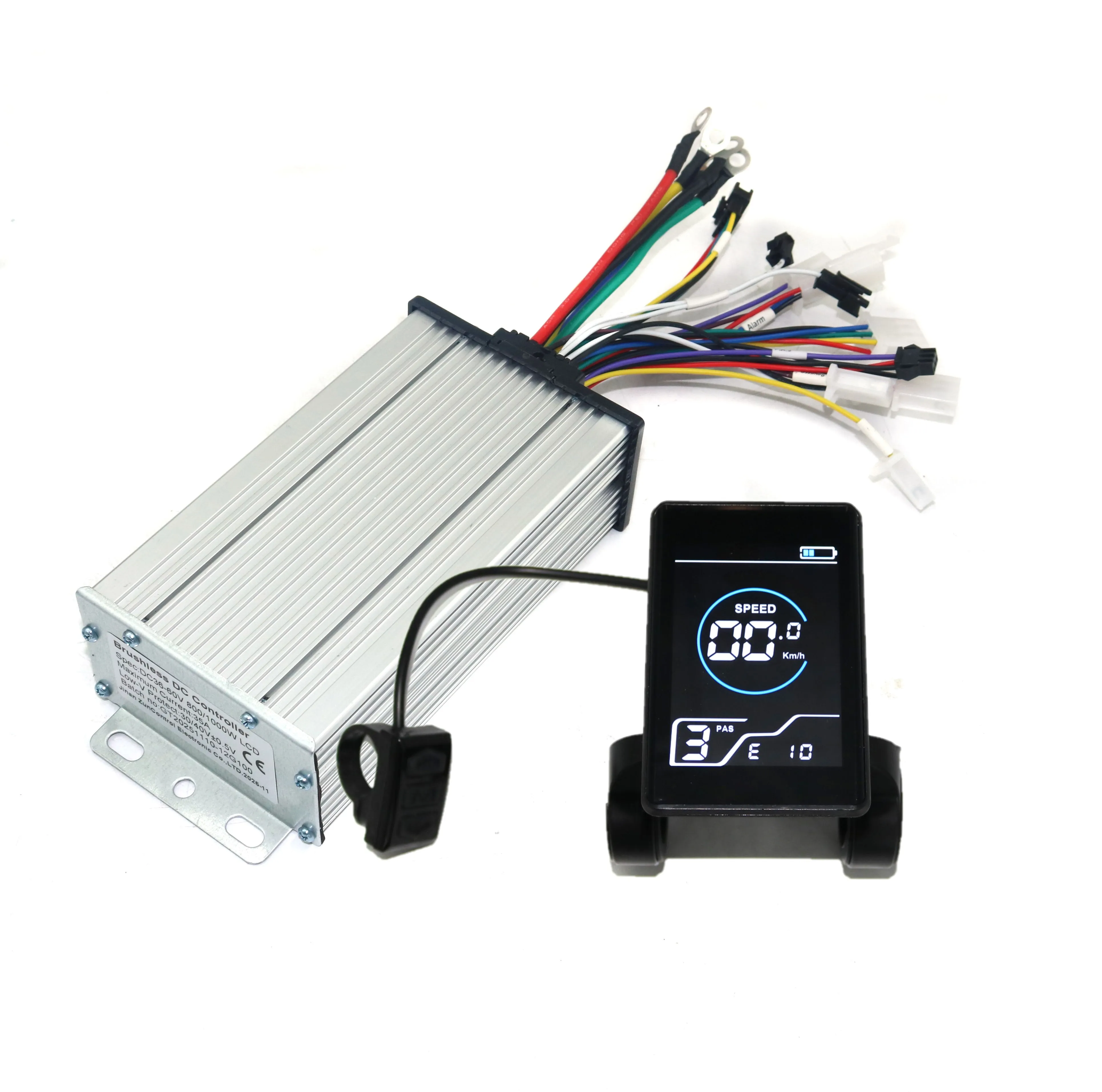 

GREENTIME 36V/48V/52V/60V 800/1000W BLDC Electric scooter controller E-bike brushless driver and smalrt LCD X5 one set