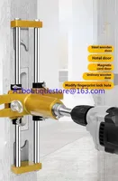 Solid wood door lock hole opener woodworking security door lock mold punching set special tool
